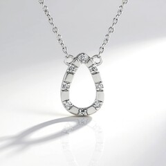 Collana in argento con Diamante I2 (I) (de Melo Essence)