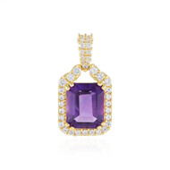 Marokkanischer Amethyst-Silberanhänger