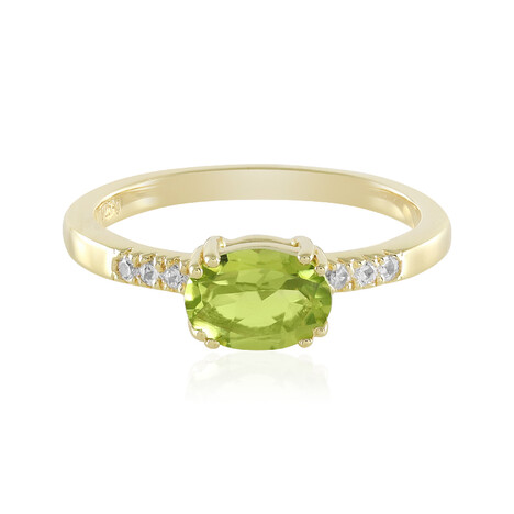 Peridot-Silberring