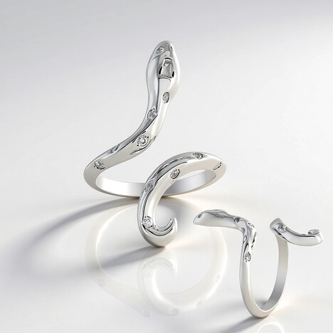 Anello in argento con Zircone