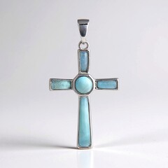 Ciondolo in argento con Larimar