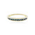 Gouden ring met blauwe saffieren