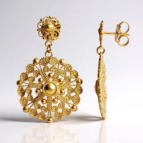 Orecchini in argento (Joias do Paraíso)