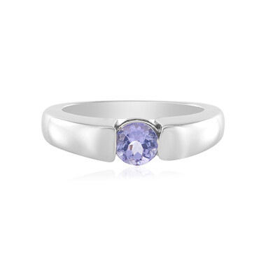 Anello in argento con Tanzanite (non riscaldata)