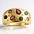 Anillo en plata con Turmalina limón de Brasil (de Melo Essence)