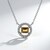 Collana in argento con Zircone Giallo