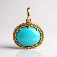 Ciondolo in argento con Amazzonite