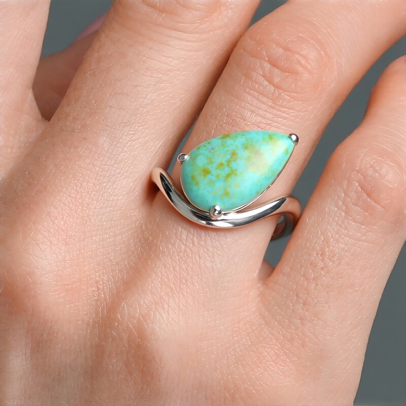 Tyrone-Türkis-Silberring (Faszination Türkis)