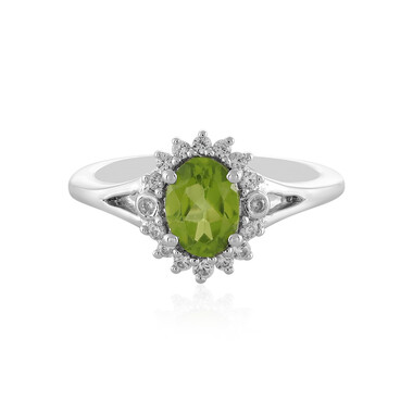 Peridot-Silberring
