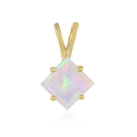 Welo Opal Silver Pendant