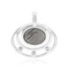 Pendentif en argent et Météorite d'Alétaï
