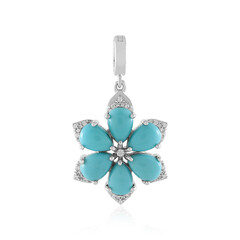 Pendentif en argent et Turquoise