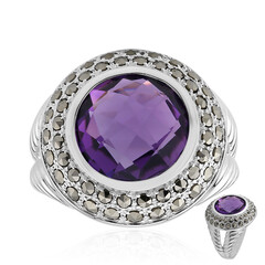 Bague en argent et Améthyste (Annette classic)