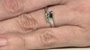 Anillo en plata con Diamante champán I2