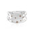 Bague en argent et Diamant champagne I3 (de Melo Essence)
