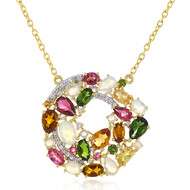 Collana in argento con Opale di Welo