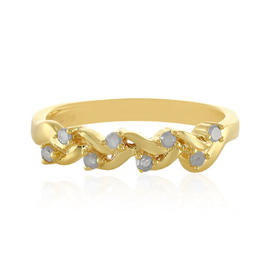 I4 (J) Diamant-Silberring