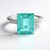 Anello in argento con Quarzo color paraiba