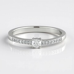 Anello in argento con Zircone