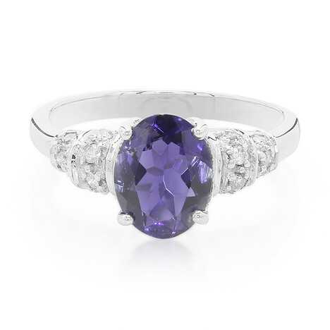 Anello in argento con Iolite Ceylon