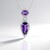 Collana in argento con Ametista del Marocco