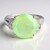 Anello in argento con Prehnite
