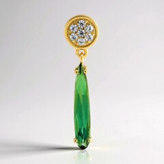 Ciondolo in argento con Indicolite (Adela Silber)