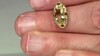 Zilveren oorbellen met Ouro Verde kwartskristallen (Gems en Vogue)