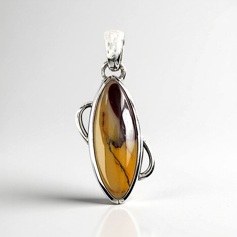 Ciondolo in argento con Mokaite