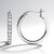 Boucles d'oreilles en argent et Zircon