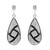Zircon Silver Earrings