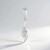 Ciondolo in argento con Diamante I2 (H)