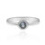 Anillo en plata con Tanzanita sin calentar