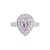 Anillo en plata con Amatista Rosa de Francia