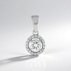 Ciondolo in argento con Zircone
