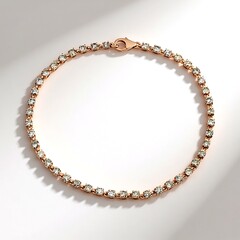 Bracciale in oro con Diamante Cioccolato I2 (SUHANA)