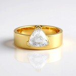 Anello in argento con Zircone (Adela Silber)