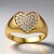 Anello in argento con Topazio Bianco (M de Luca)