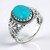 Anello in argento con Turchese (Desert Chic)