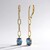 Orecchini in oro con Tanzanite (non riscaldata) (CIRARI)