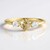 I2 Champagner-Brillant-Goldring (de Melo Gold)