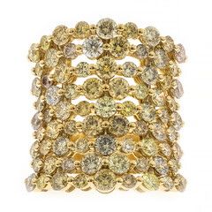 Anello in oro con Diamante Fancy SI2 (CIRARI)