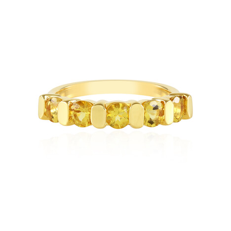 Zilveren ring met scapolieten
