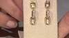 Boucles d'oreilles en argent et Zircon (Adela Silber)