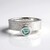 Anello in argento con Smeraldo Color Paraiba