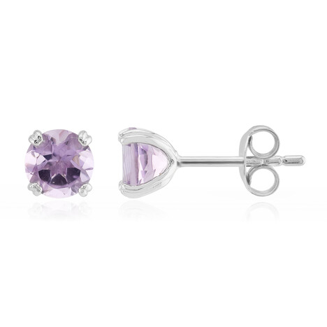 Amethyst-Silberohrringe