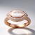 Anello in argento con Quarzo Rosa