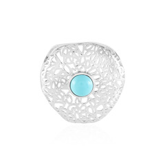 Sleeping Beauty Turquoise Silver Pendant