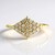 Anello in oro con Diamante I3 (H) (de Melo Gold)