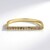 Anello in oro con Diamante Champagne I2 (de Melo Gold)